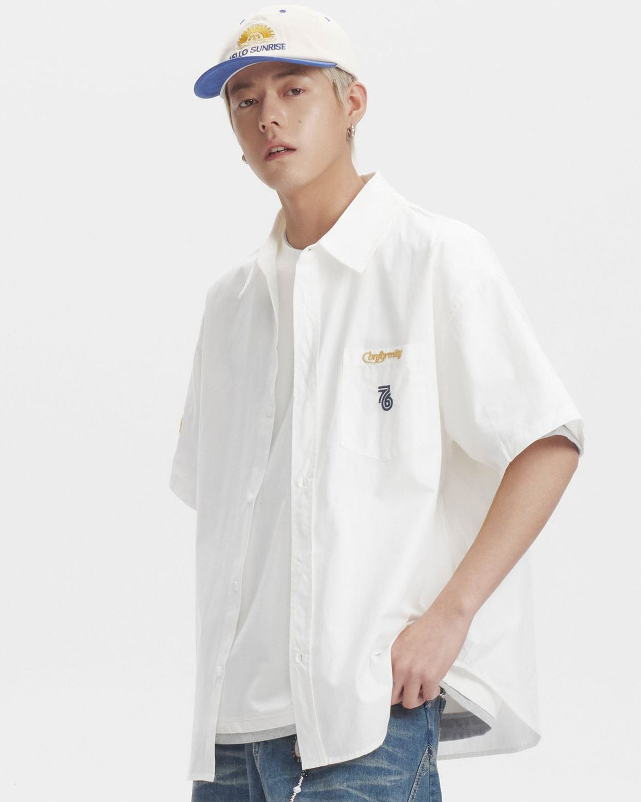 Camisa de manga curta The Meridian Stitch