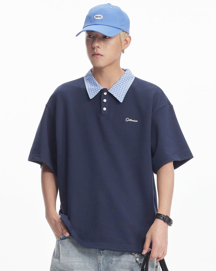 Camisa pólo de malha texturizada Valeform