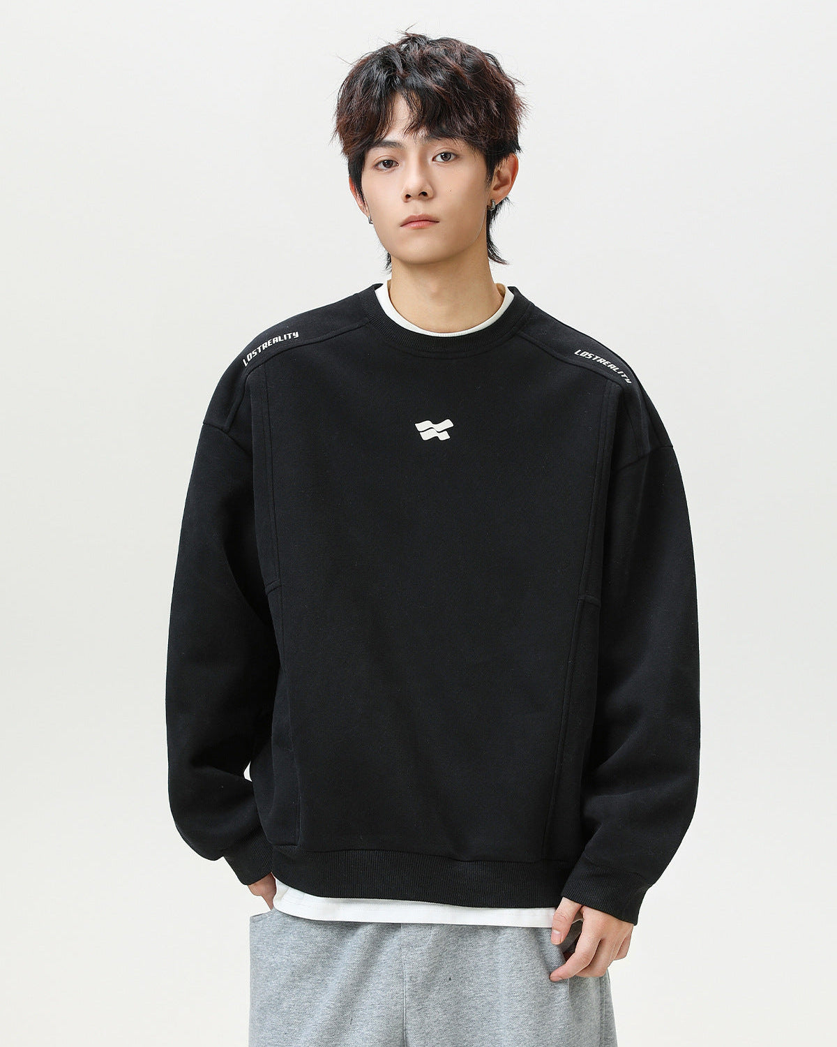 Свитер Contour Split Heavy Crewneck Sweater