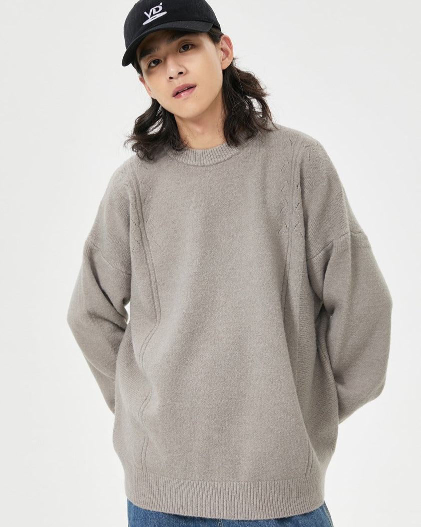 The Ellerton Round Neck Pullover Sweater