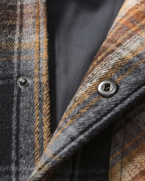 The Maillard Check Hooded Jacket