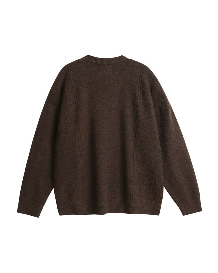 The Ellerton Round Neck Pullover Sweater