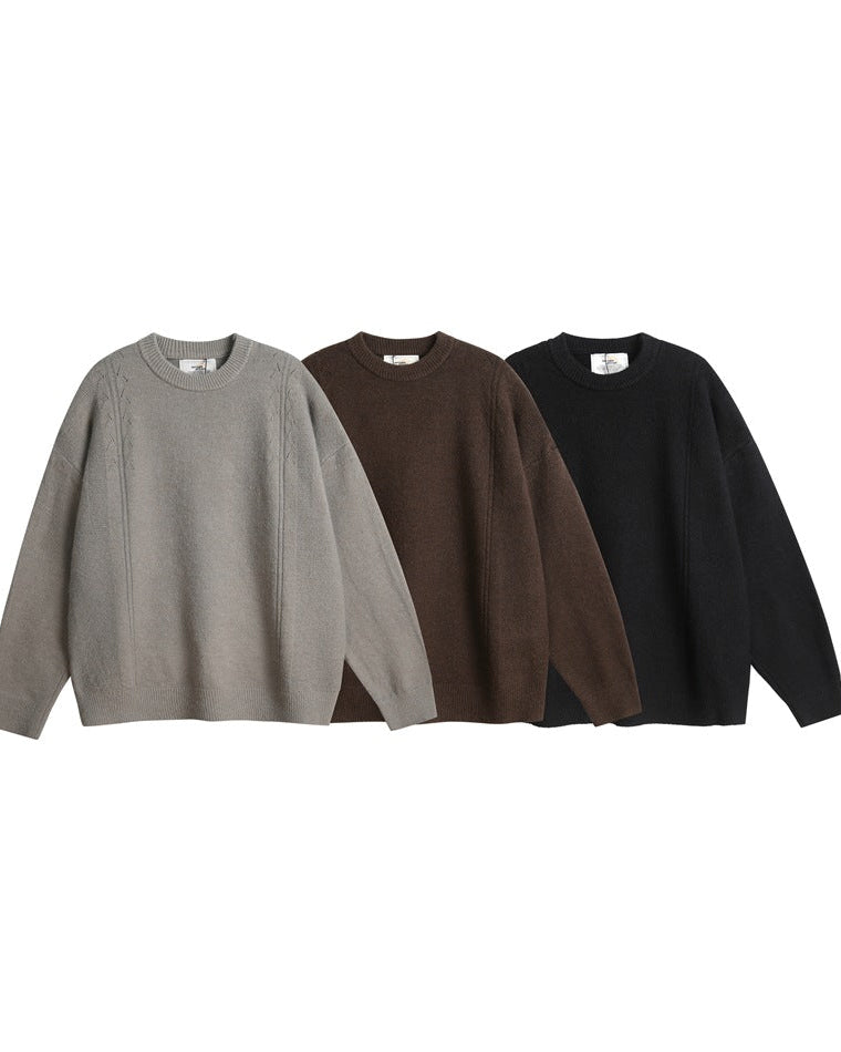 The Ellerton Round Neck Pullover Sweater