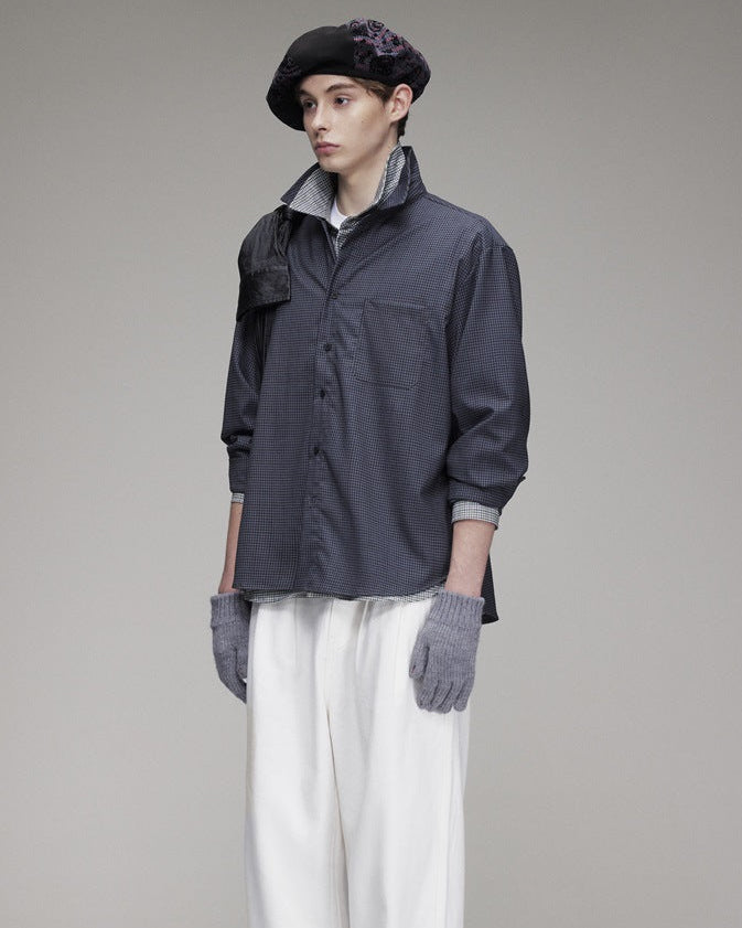 The Slate Cotton Relaxed Shirt