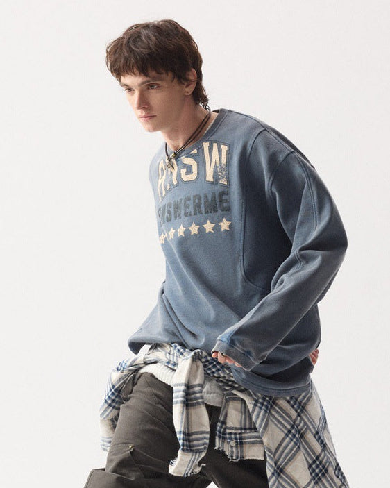 The Hudson Washed Knit Sweater