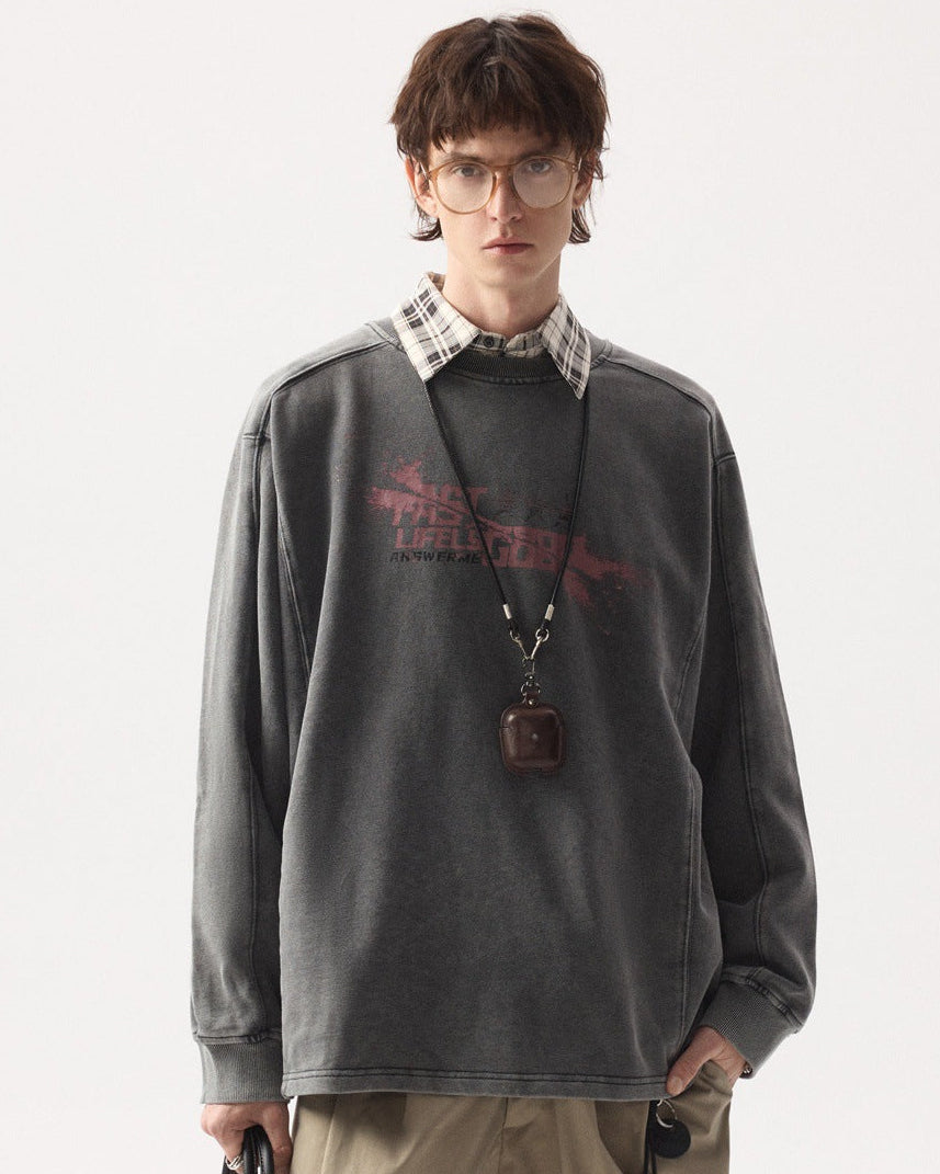 The Noveau Washed Vintage Sweater