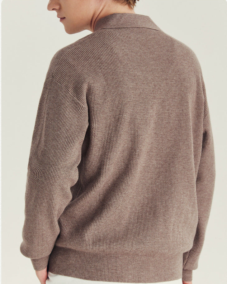 Langford stickad polo