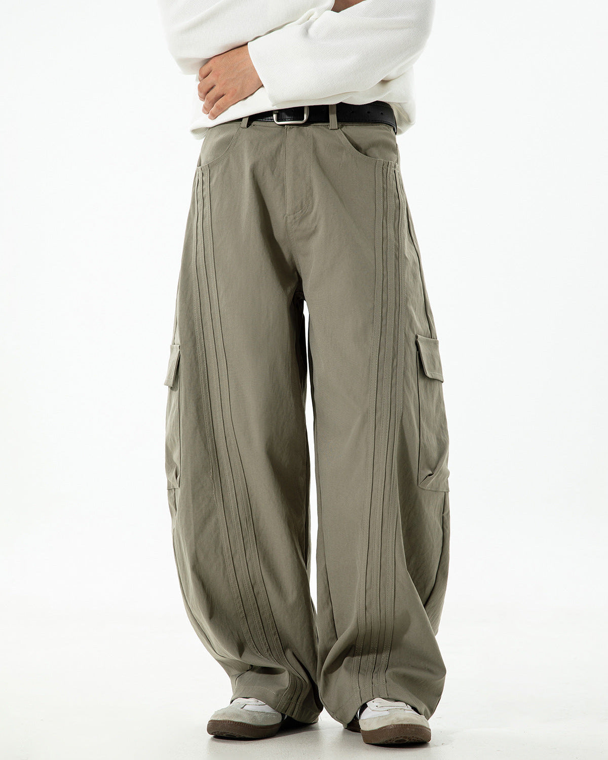 The Urban Edge Patchwork Cargo Byxor