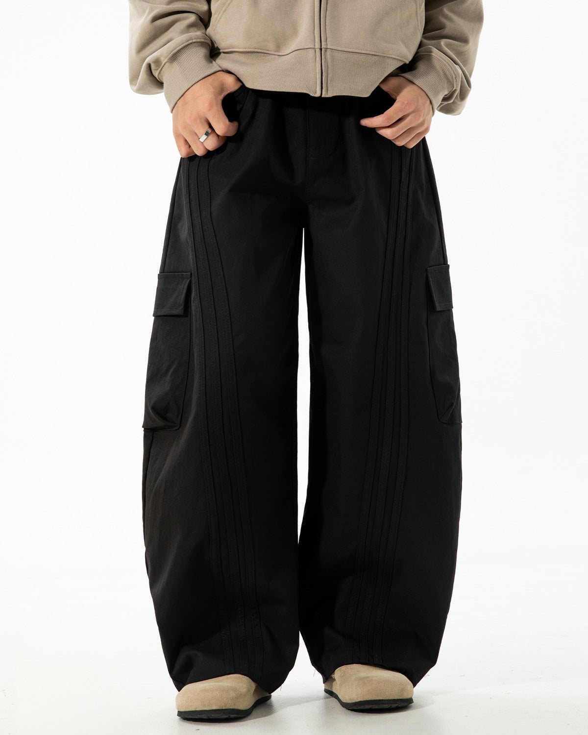 The Urban Edge Patchwork Cargo Byxor