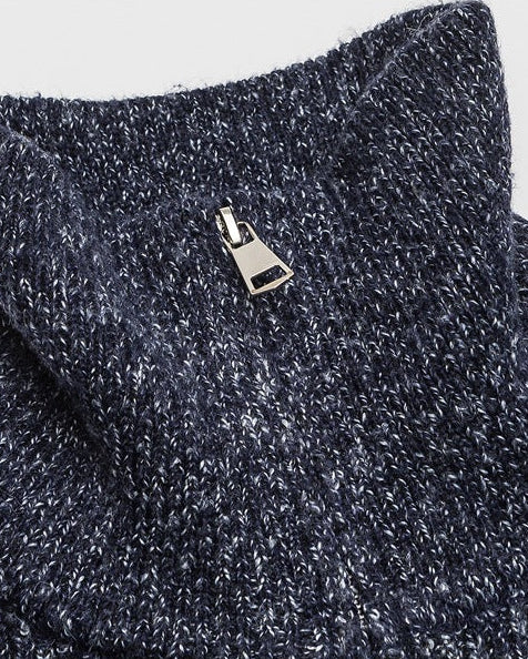 The Ridgeline Zip Knit Cardigan