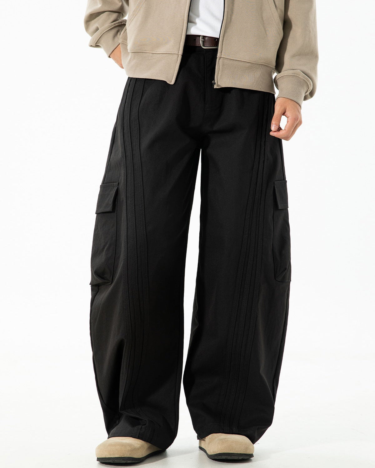 The Urban Edge Patchwork Cargo Byxor