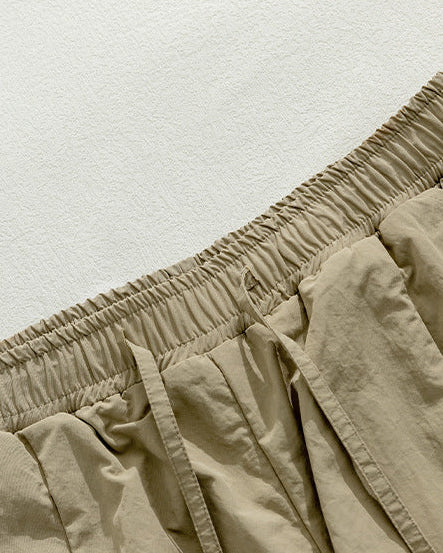 The Contour Cargo-byxor med plissering