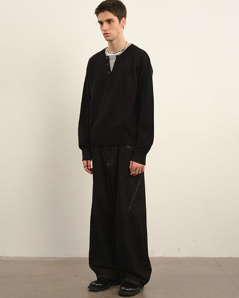 The Vertex Relaxed Denim Jeans