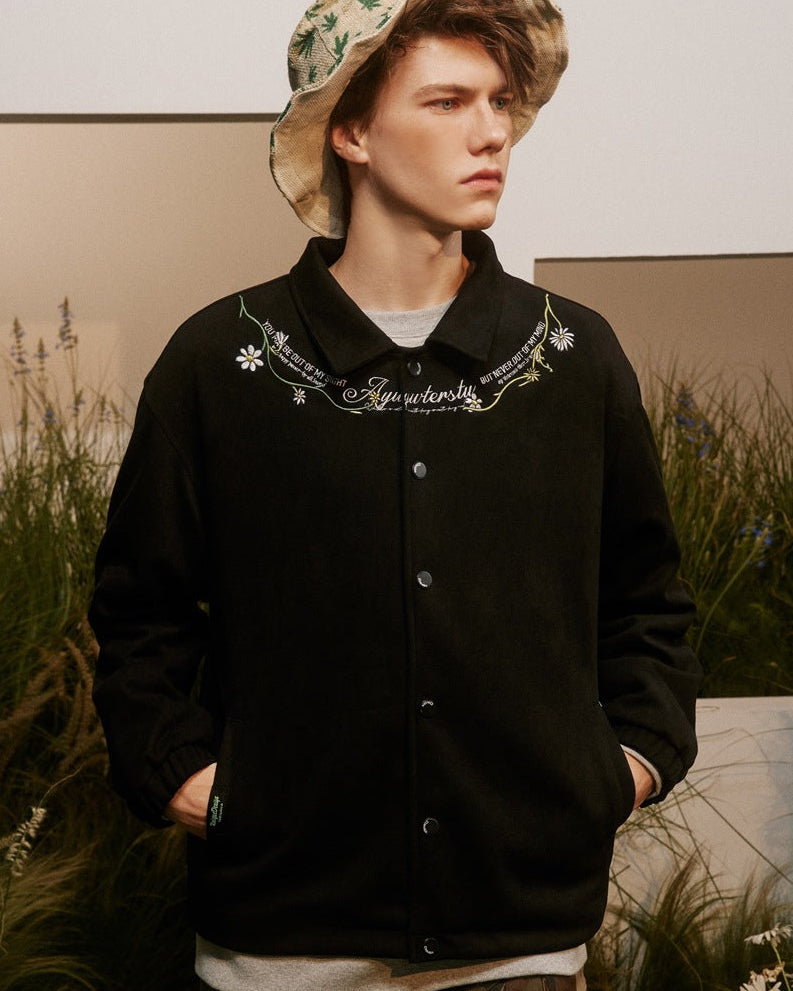 The Marwood Floral Embroidered Casual Jacket