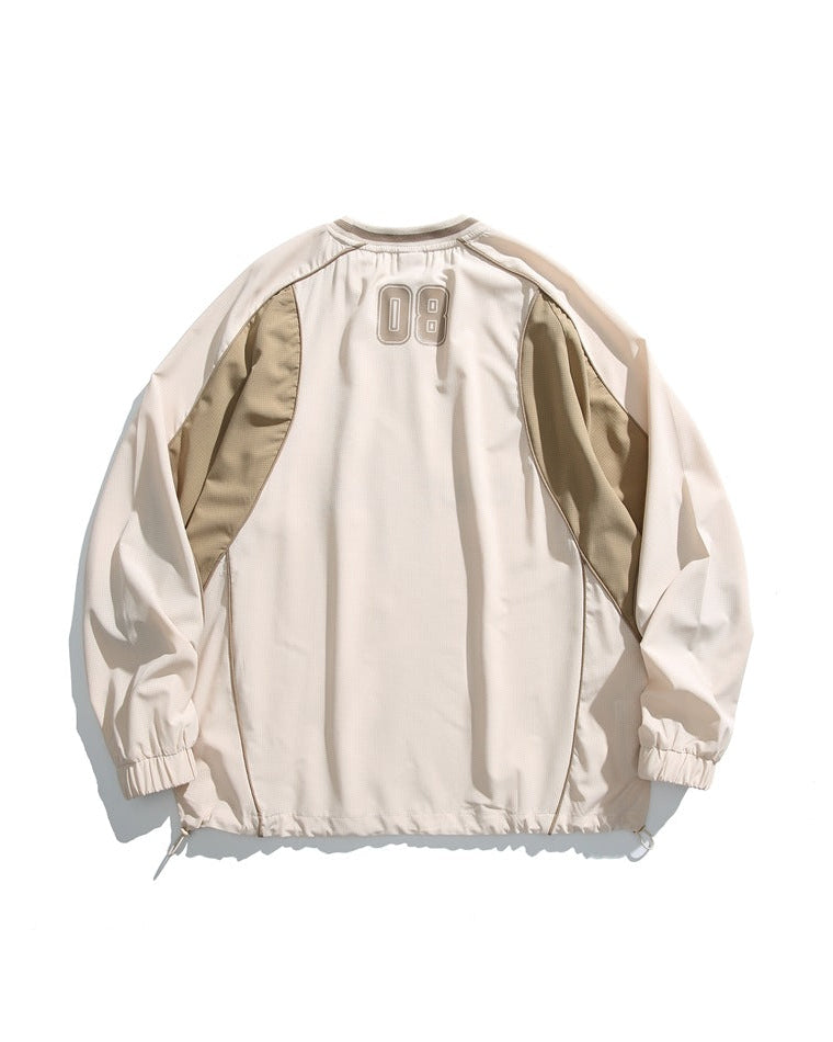 The Merin V-Neck Raglan Sleeve Sweatshirt