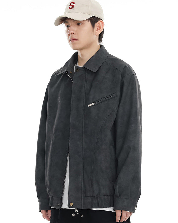 The Raventon Urban PU Leather Jacket