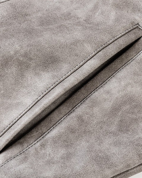 The Ruffian Edge Leather Motorcycle Jacket