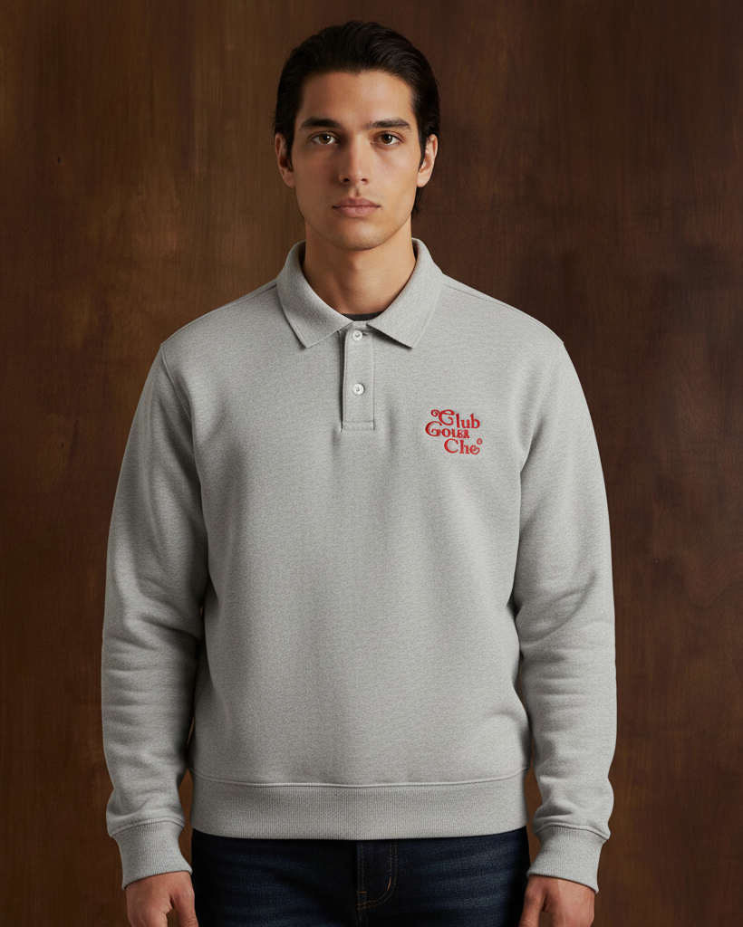 The Harbor Crest Polo Sweater
