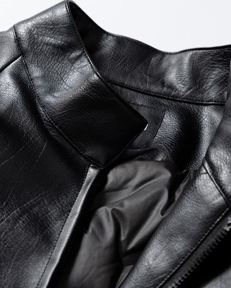 The Aurora PU Down Jacket