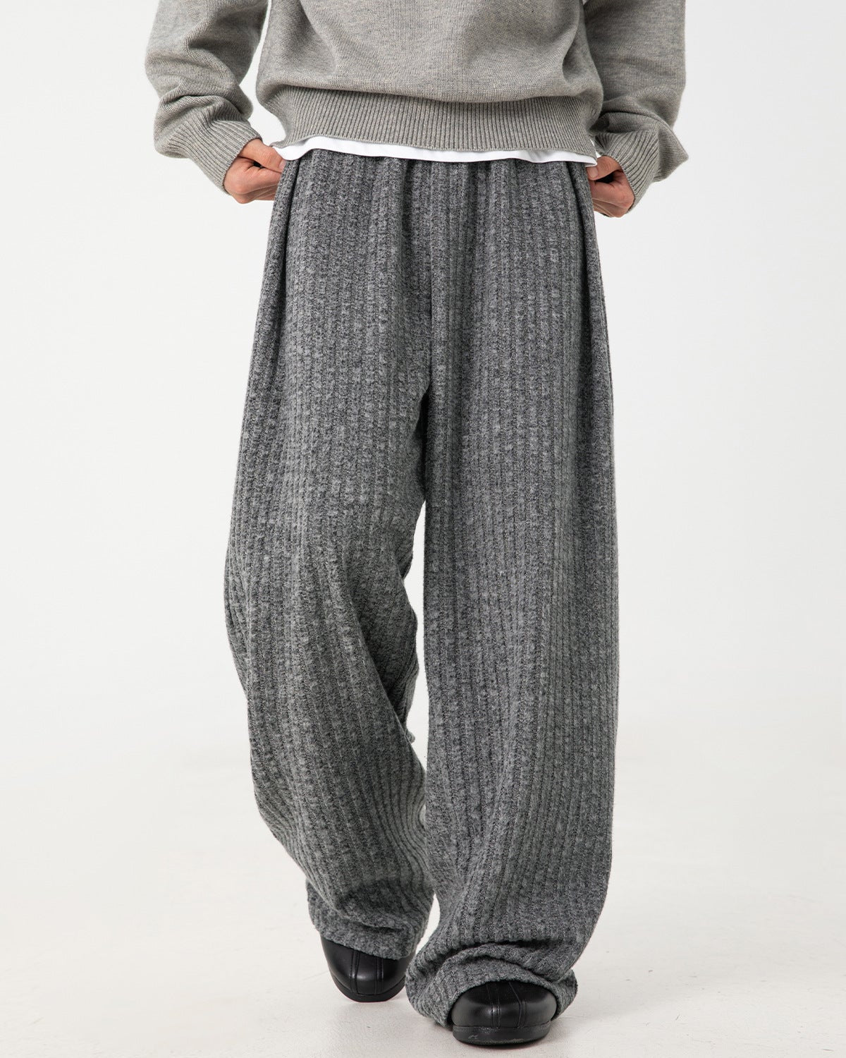 Drape Dokulu Polar Pantolon