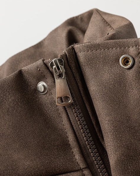 The Cinderhawk Leather Coat