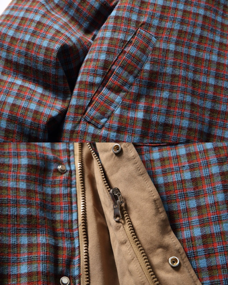 Ters Çevrilebilir Yardımcı Puffer Ceket