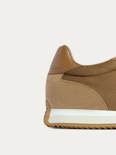 Iconic Low Runners Spor Ayakkabı Hardal