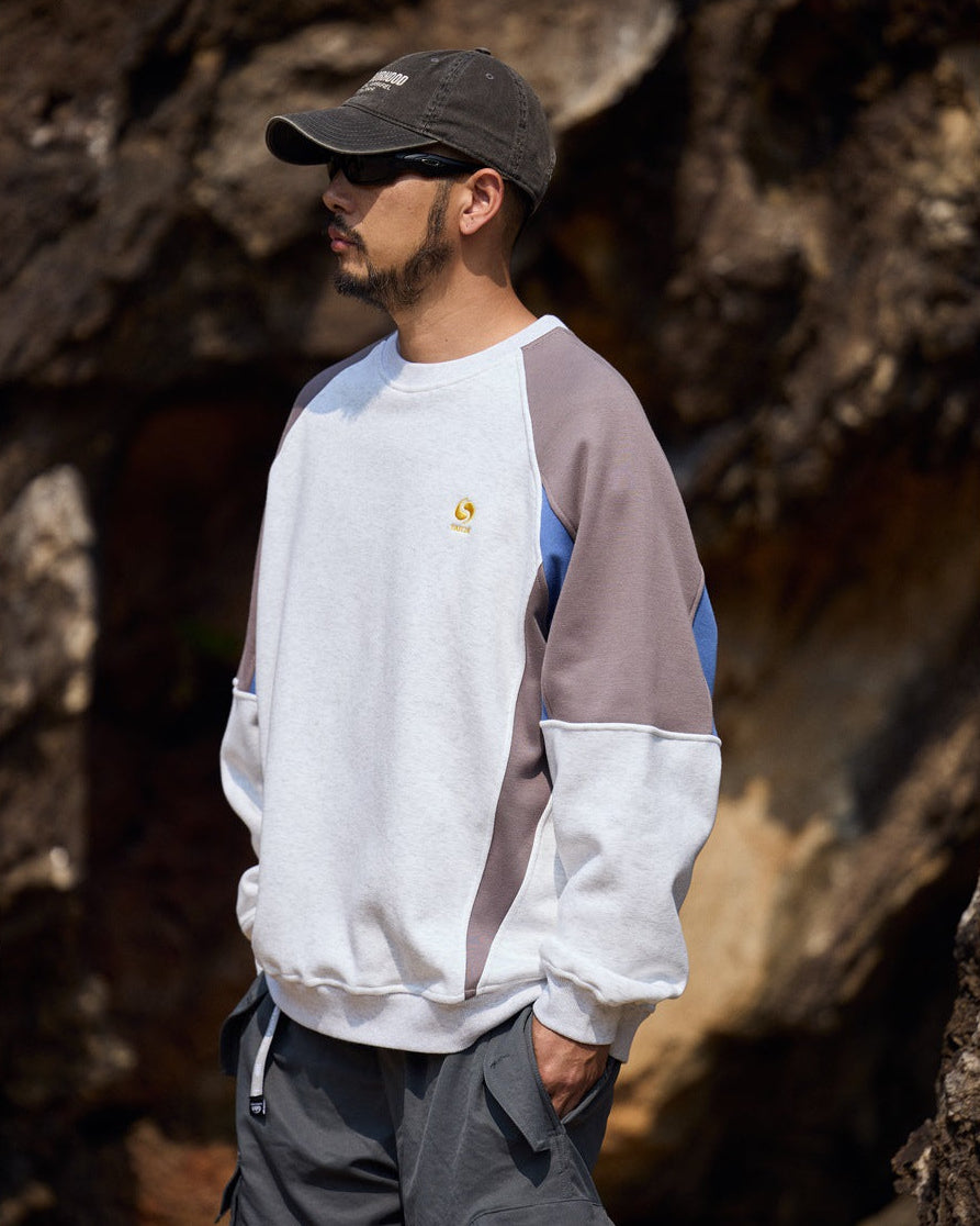 The RetroBlend Fleece Crew Sweater