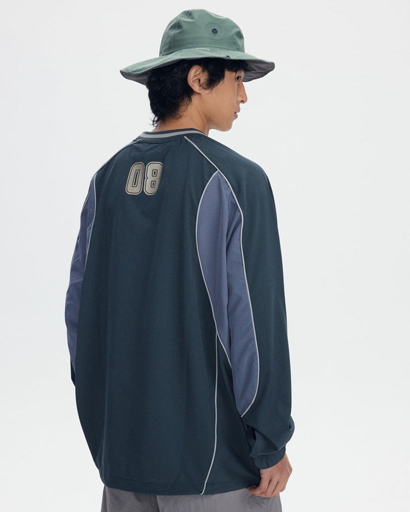 The Merin V-Neck Raglan Sleeve Sweatshirt