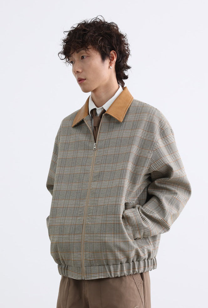 The Denver Textured Field Plaid Jacket
