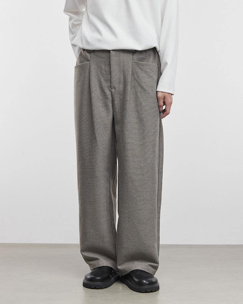 Simple Silhouette 370G Ağır Sıklet Geniş Paça Günlük Pantolon