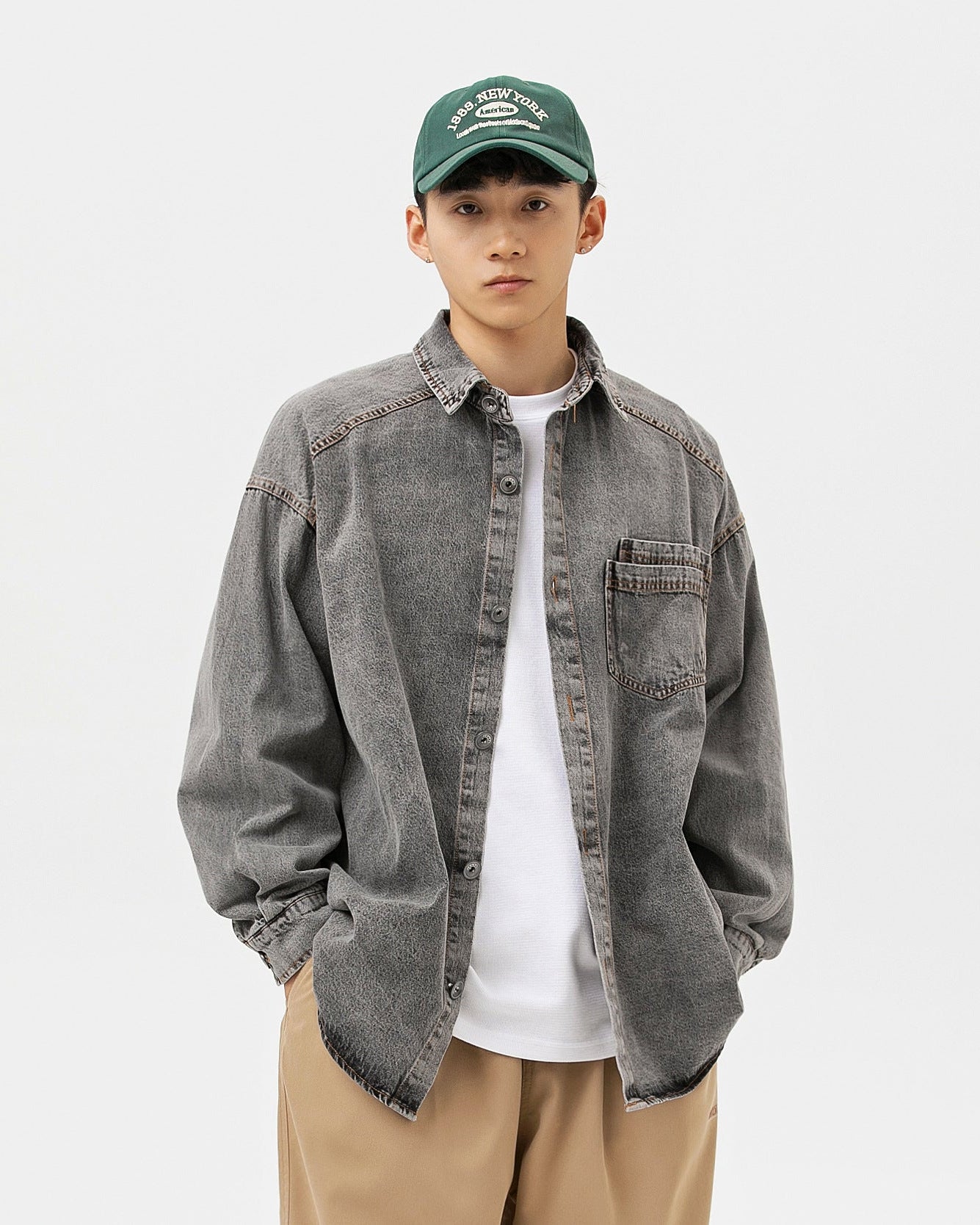 The Aureon Trendy Casual Denim Jacket
