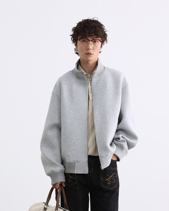 The Titan Knit Zip Cardigan Jacket