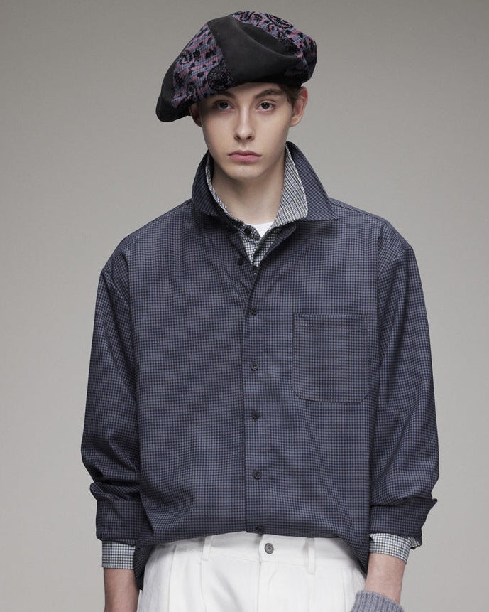 The Slate Cotton Relaxed Shirt