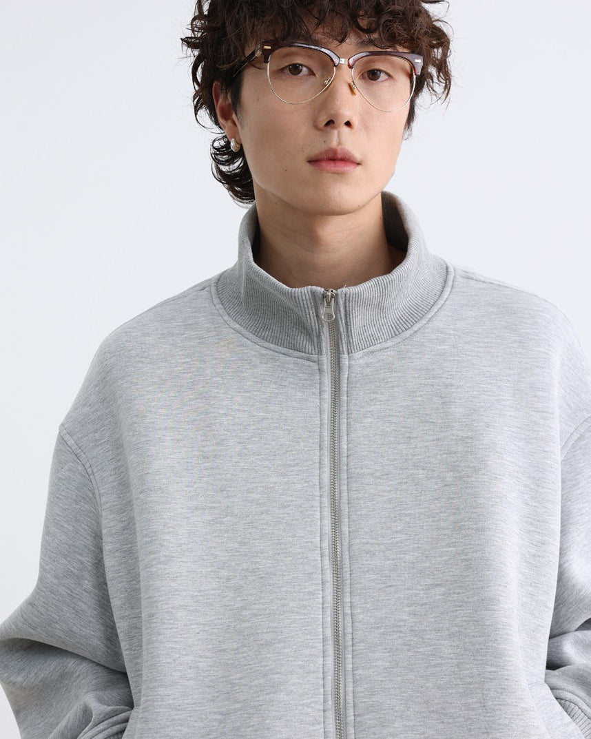 The Titan Knit Zip Cardigan Jacket