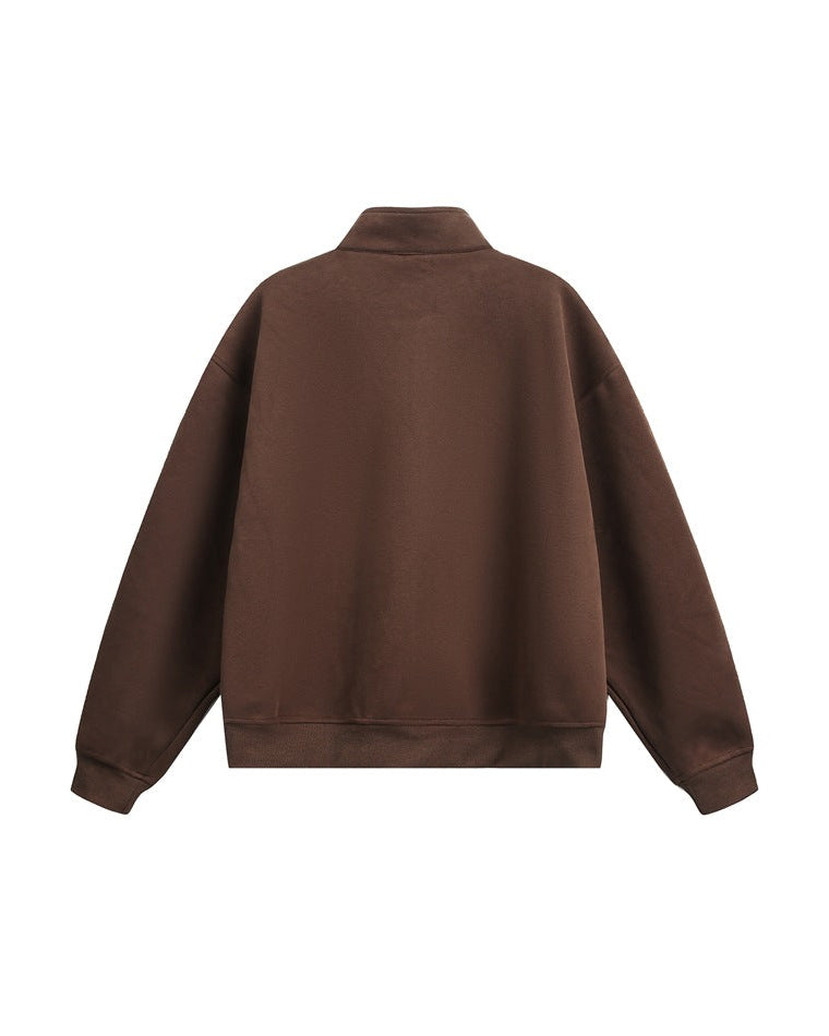 The Structured Cleanfit Stand Collar Jacket