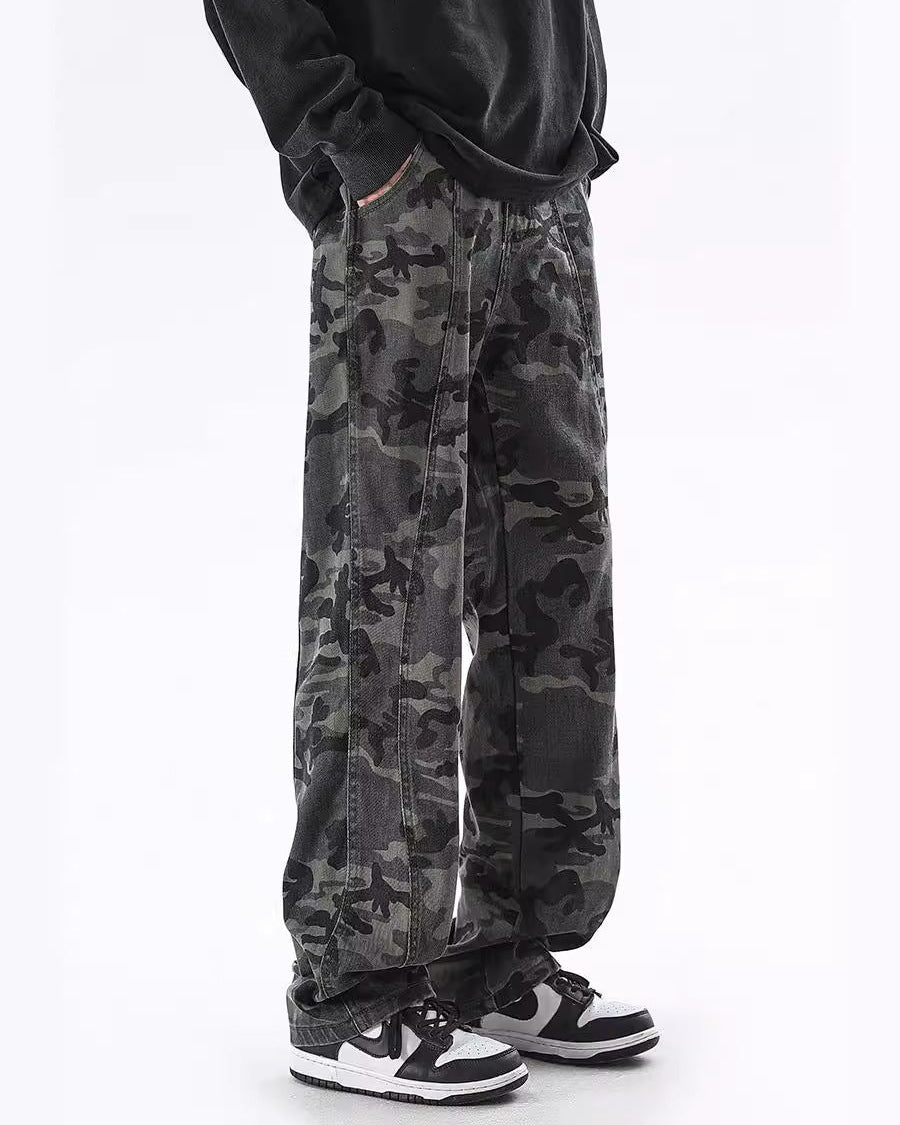 Briar Distressed Cargo Jeans