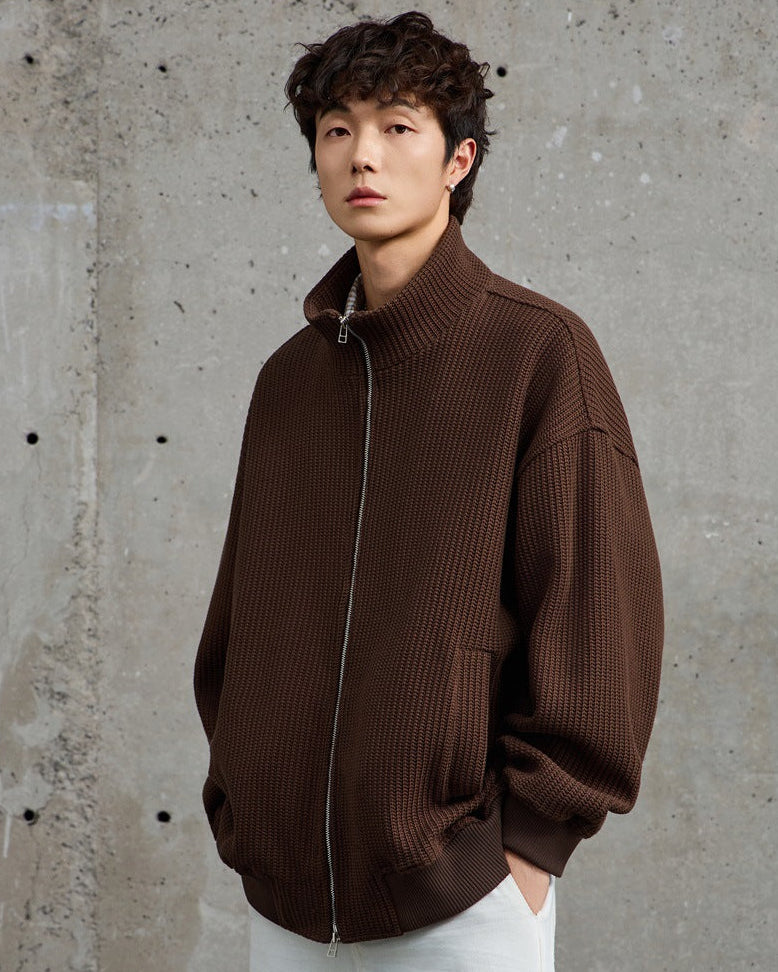 The Kensington Zipped Knit Jacket