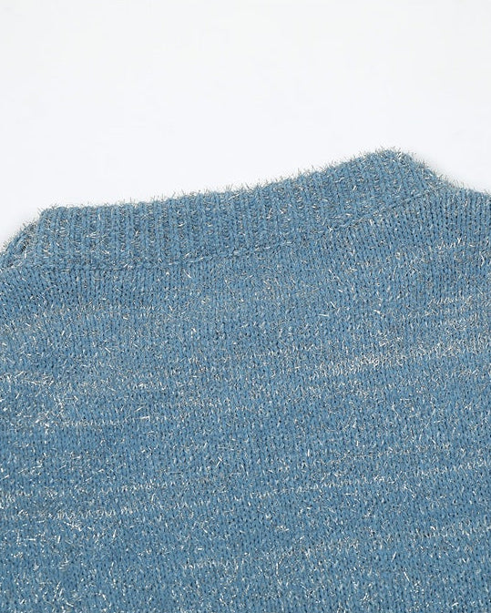 The Noir Relic Knit Crew Sweater