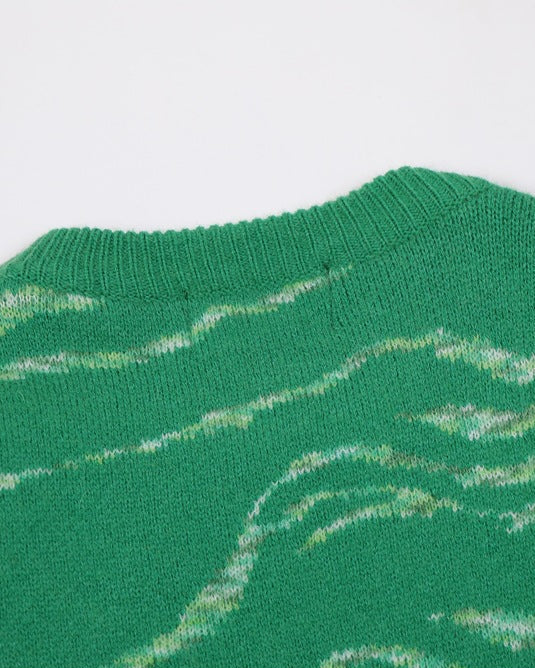 The Marin Irregular Stripe Knit Sweater