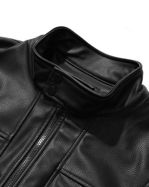 The Lyric Grain Moto Jacket