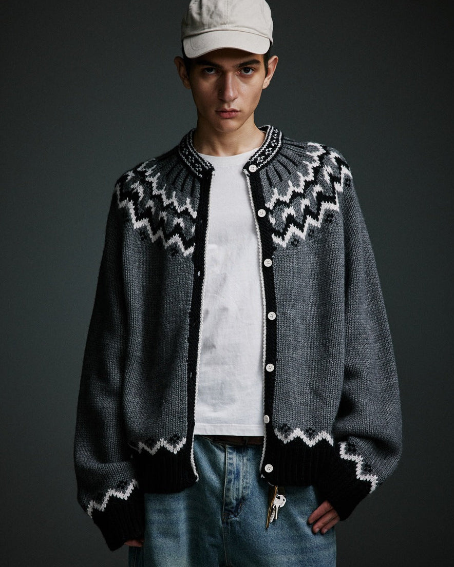 The Solenne Knit Cardigan Sweater