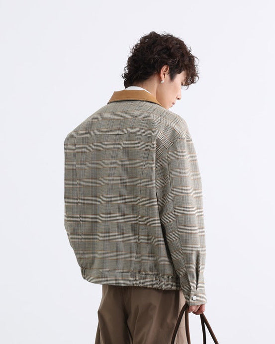 The Denver Textured Field Plaid Jacket