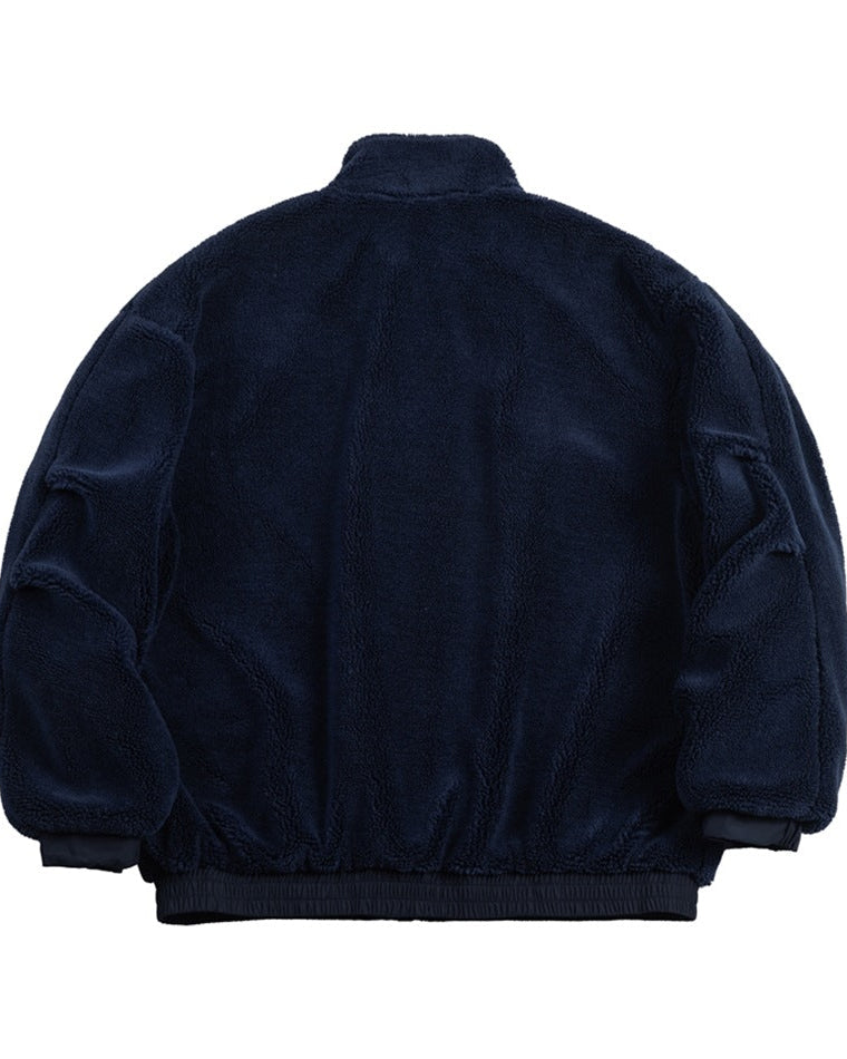 The Caldwell Textured Wool Zip Cardigan