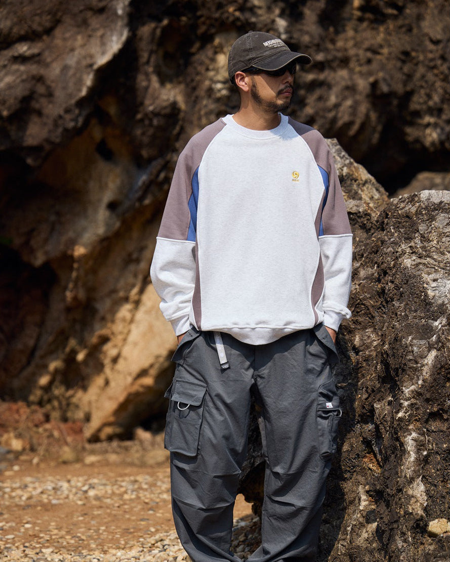 The RetroBlend Fleece Crew Sweater