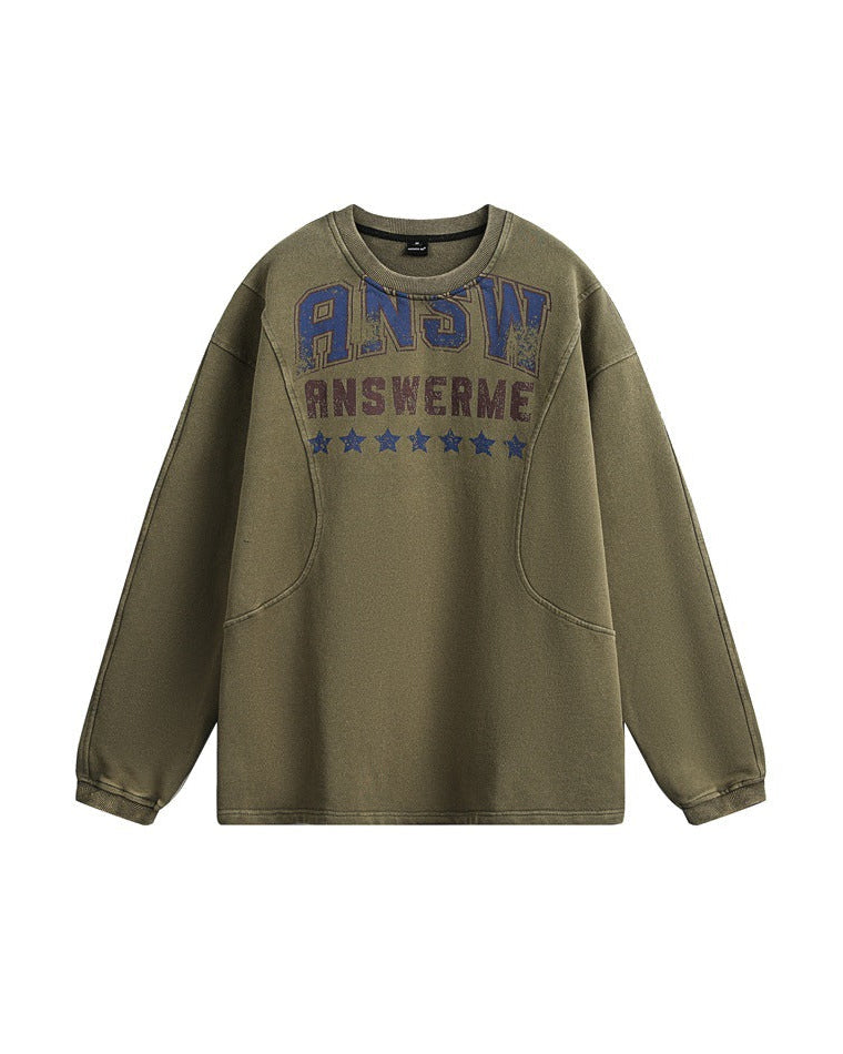 The Hudson Washed Knit Sweater