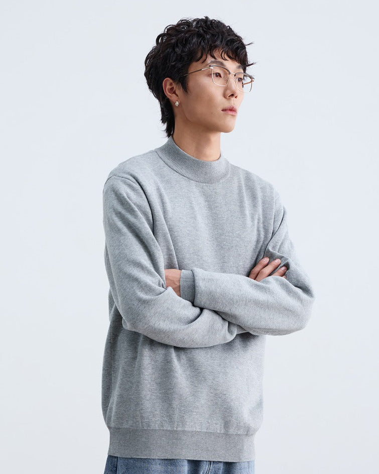 The Everest Panelled Crew Knit Sweater