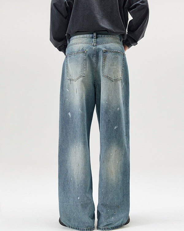 诺瓦水墨牛仔裤