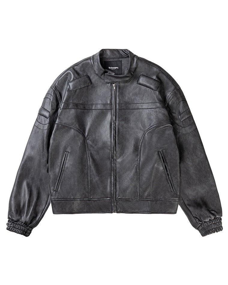 The Ruffian Edge Leather Motorcycle Jacket