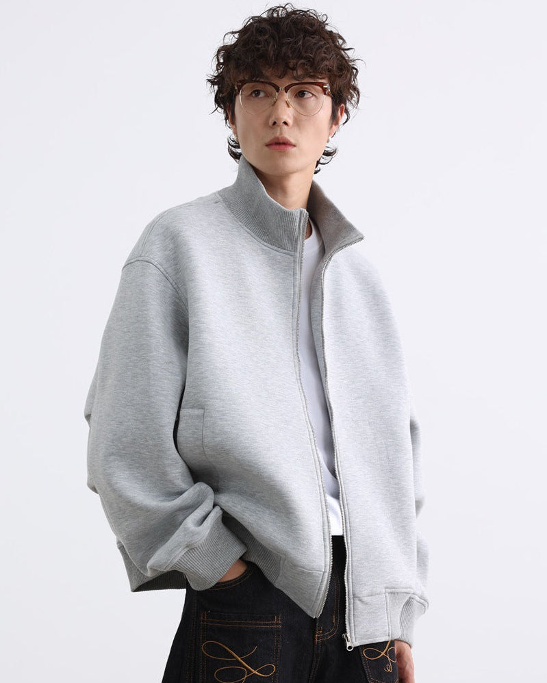 The Titan Knit Zip Cardigan Jacket